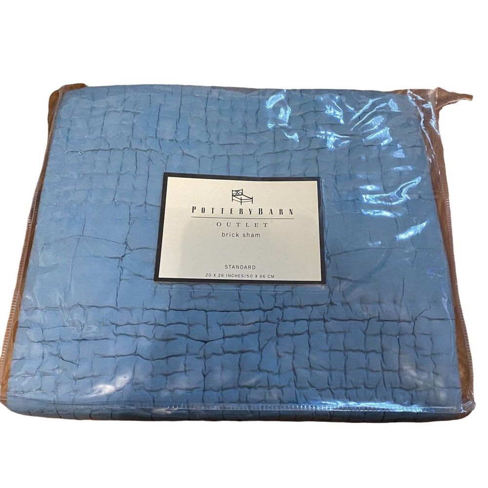 NWT Pottery Barn Outlet Brick Sham Standard 20" X‎ 26"